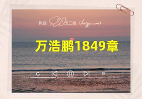 万浩鹏1849章