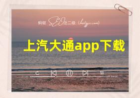 上汽大通app下载