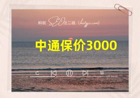 中通保价3000