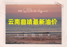 云南曲靖最新油价