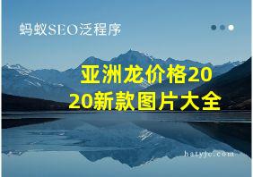 亚洲龙价格2020新款图片大全