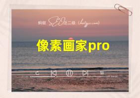 像素画家pro