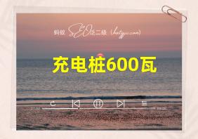 充电桩600瓦