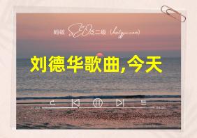 刘德华歌曲,今天