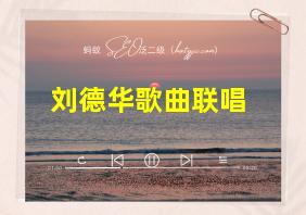 刘德华歌曲联唱