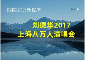 刘德华2017上海八万人演唱会