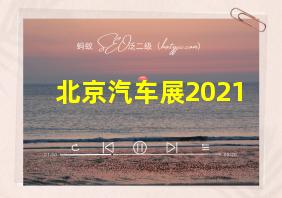 北京汽车展2021