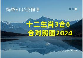 十二生肖3合6合对照图2024