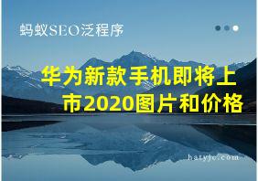 华为新款手机即将上市2020图片和价格