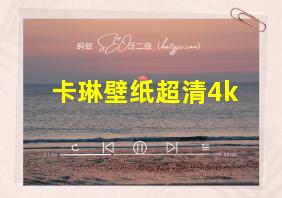 卡琳壁纸超清4k