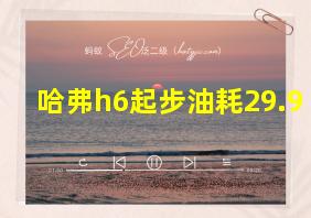 哈弗h6起步油耗29.9