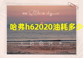 哈弗h62020油耗多少