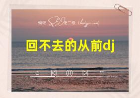 回不去的从前dj