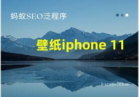 壁纸iphone 11