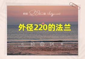 外径220的法兰