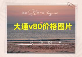 大通v80价格图片