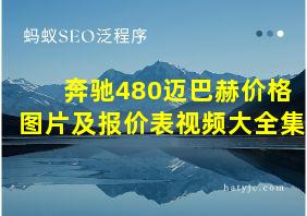 奔驰480迈巴赫价格图片及报价表视频大全集