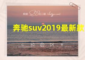 奔驰suv2019最新款