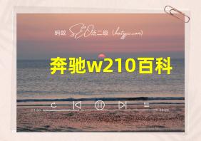 奔驰w210百科