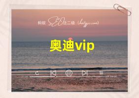 奥迪vip