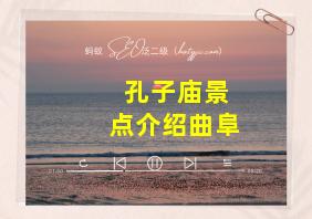 孔子庙景点介绍曲阜