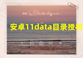 安卓11data目录授权