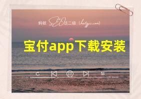 宝付app下载安装