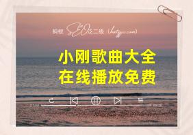 小刚歌曲大全在线播放免费