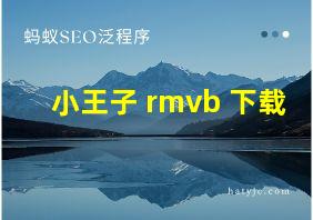 小王子 rmvb 下载