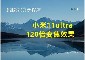 小米11ultra 120倍变焦效果