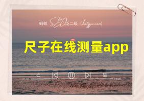 尺子在线测量app