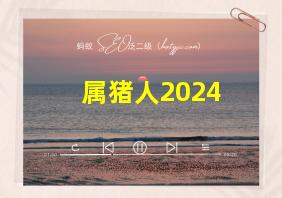 属猪人2024