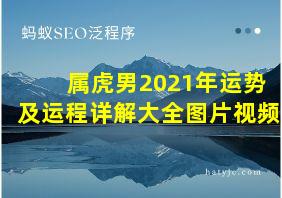 属虎男2021年运势及运程详解大全图片视频