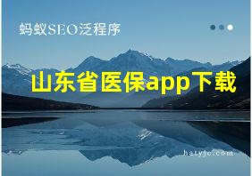 山东省医保app下载