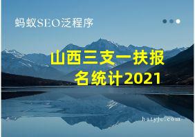 山西三支一扶报名统计2021