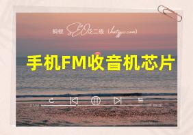 手机FM收音机芯片