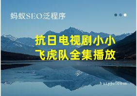 抗日电视剧小小飞虎队全集播放