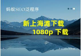 新上海滩下载 1080p 下载