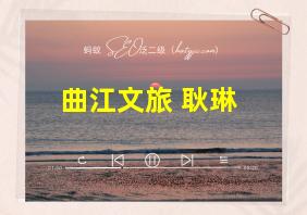 曲江文旅 耿琳