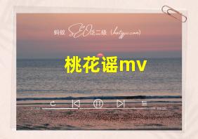 桃花谣mv