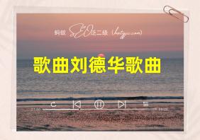 歌曲刘德华歌曲