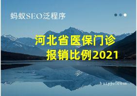 河北省医保门诊报销比例2021