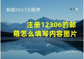 注册12306的邮箱怎么填写内容图片