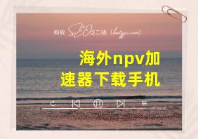 海外npv加速器下载手机