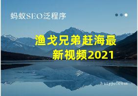 渔戈兄弟赶海最新视频2021