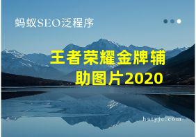 王者荣耀金牌辅助图片2020