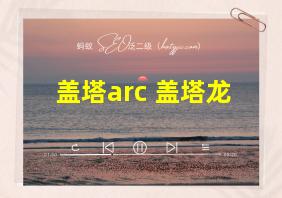 盖塔arc 盖塔龙