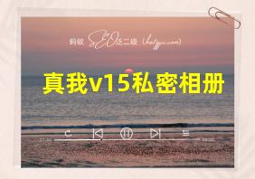 真我v15私密相册