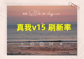 真我v15 刷新率