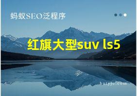 红旗大型suv ls5